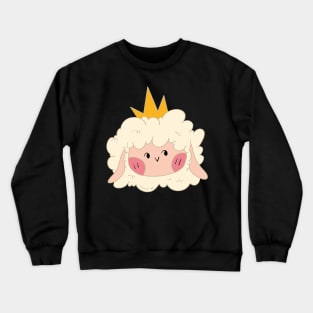 Cute Queen Lamb Crewneck Sweatshirt